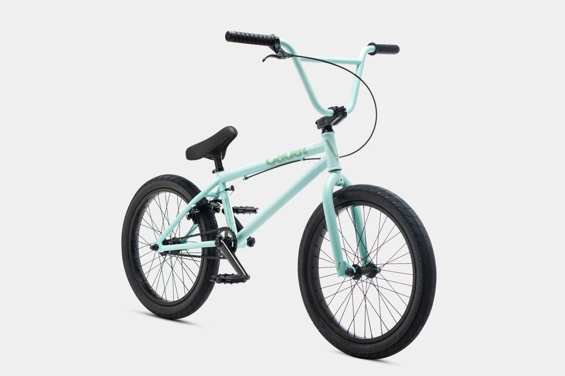 mint green bmx bike