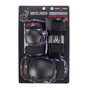 Triple 8 - Tri Pack (Charcoal Camo)
