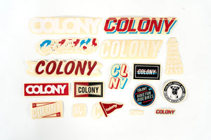 Colony BMX Sticker Pack
