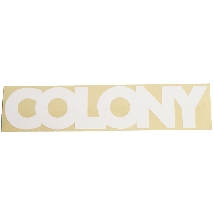 Colony BMX Car Window Sticker