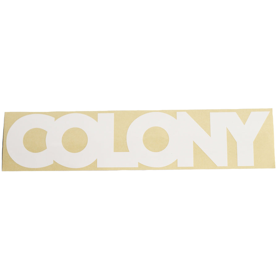 Colony BMX Car Window Sticker