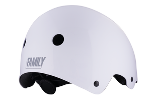 Family - Certified BMX Helmet (Gloss White)