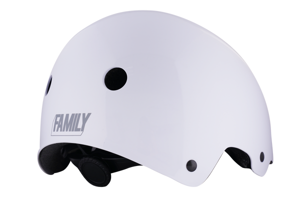 Family - Certified BMX Helmet (Gloss White)