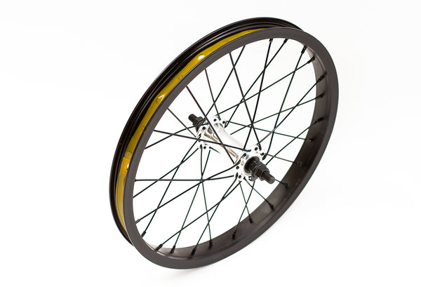 Colony Horizon 16" Front BMX Wheel (Black / Polished)