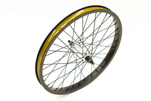 Colony Horizon 18" Front BMX Wheel (Black / Polished)