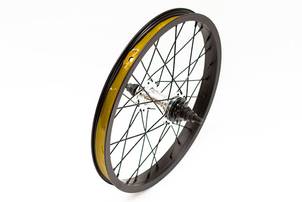 Colony Horizon 16" Rear BMX Wheel (Black / Polished)