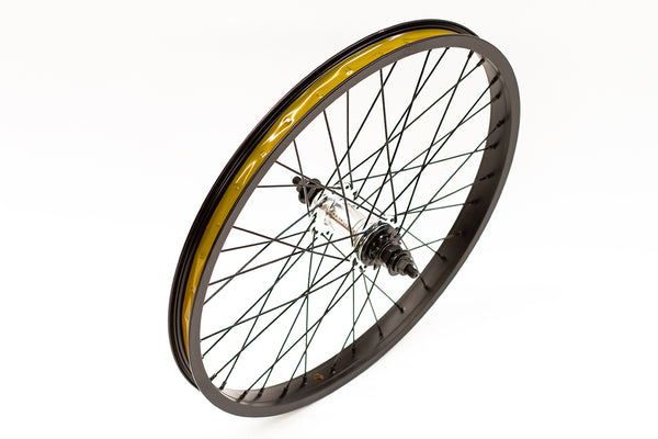 Colony Horizon 20" Rear BMX Wheel (Black / Polished)