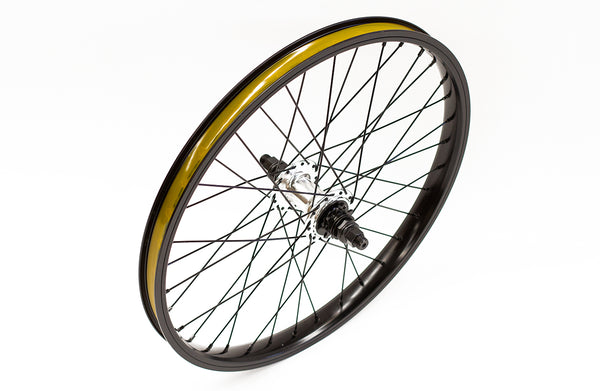 Division Rear 20" BMX Wheel (Black / Polished)