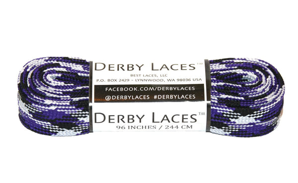 Derby Laces WAXED 96" / 244cm (Pairs)