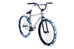 Cult Devotion 26" Bike (Raw with Camo Tyres)