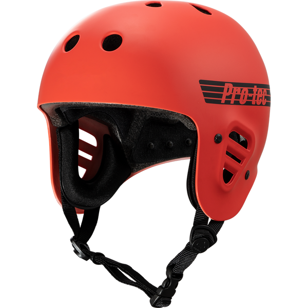 Protec - Full Cut - Certified  (Matte Bright Red)