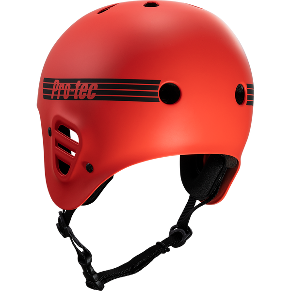 Protec - Full Cut - Certified  (Matte Bright Red)
