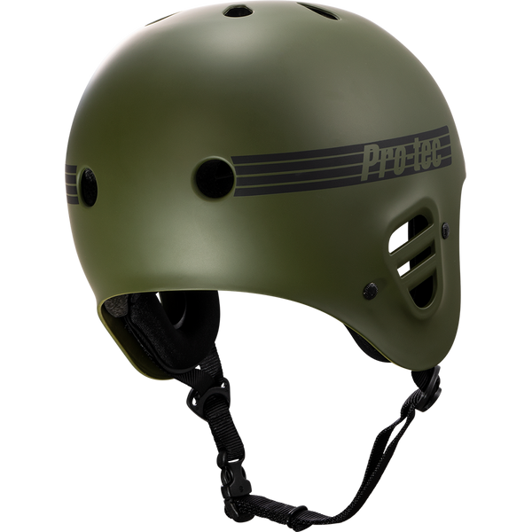 Protec - Full Cut - Certified  (Matte Olive)