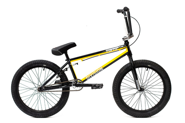 Division Fortiz 20" BMX (Black/Yellow)