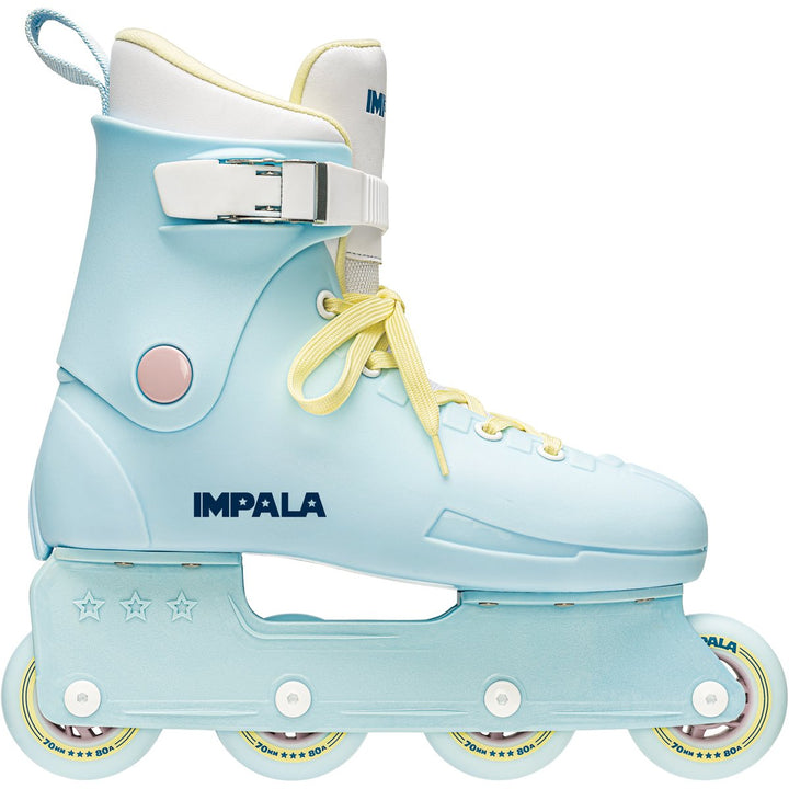 Impala Lightspeed Inline Skates (Sky Blue/Yellow)