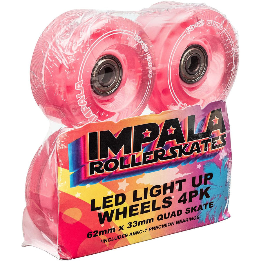 Impala Wheels - Light Up Pink (LED)