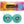 Impala Skate Stoppers - 2 Pack (Aqua)
