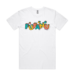 Fufanu Logo Yo T-Shirt (White)