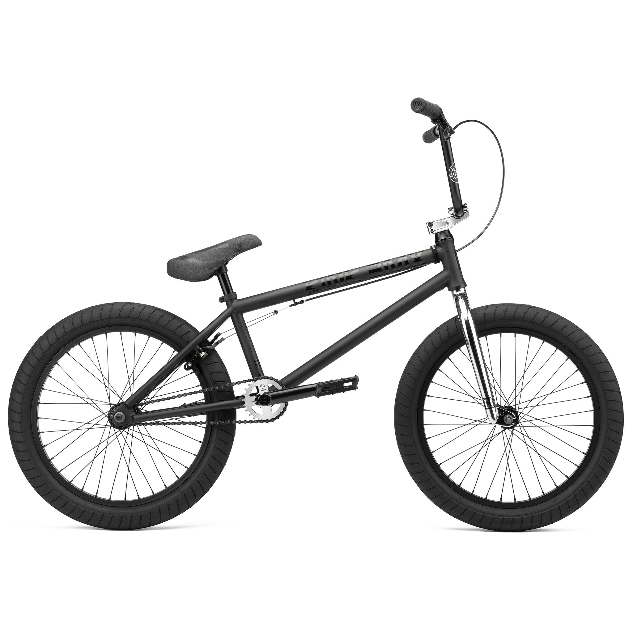 Kink Launch 20 BMX 2023 Matte Midnight Black Fufanu