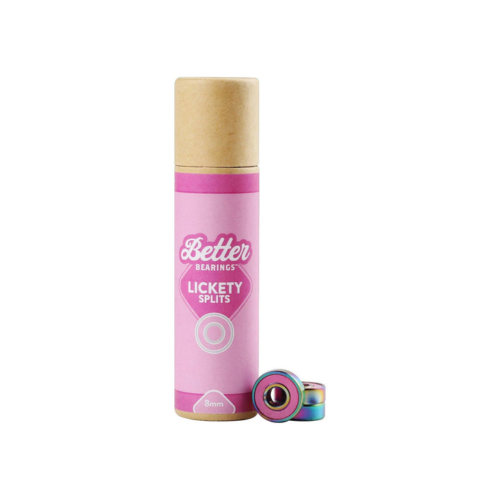 Better Bearings- LICKETY SPLITS ABEC 9 16PK pink 8mm