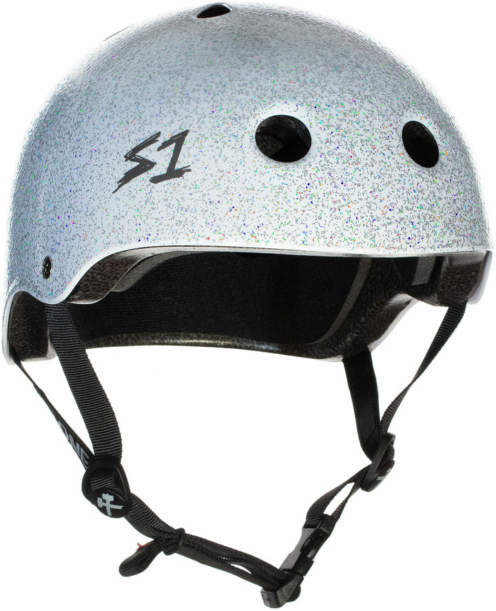 S-One Helmet - Lifer (White Glitter)