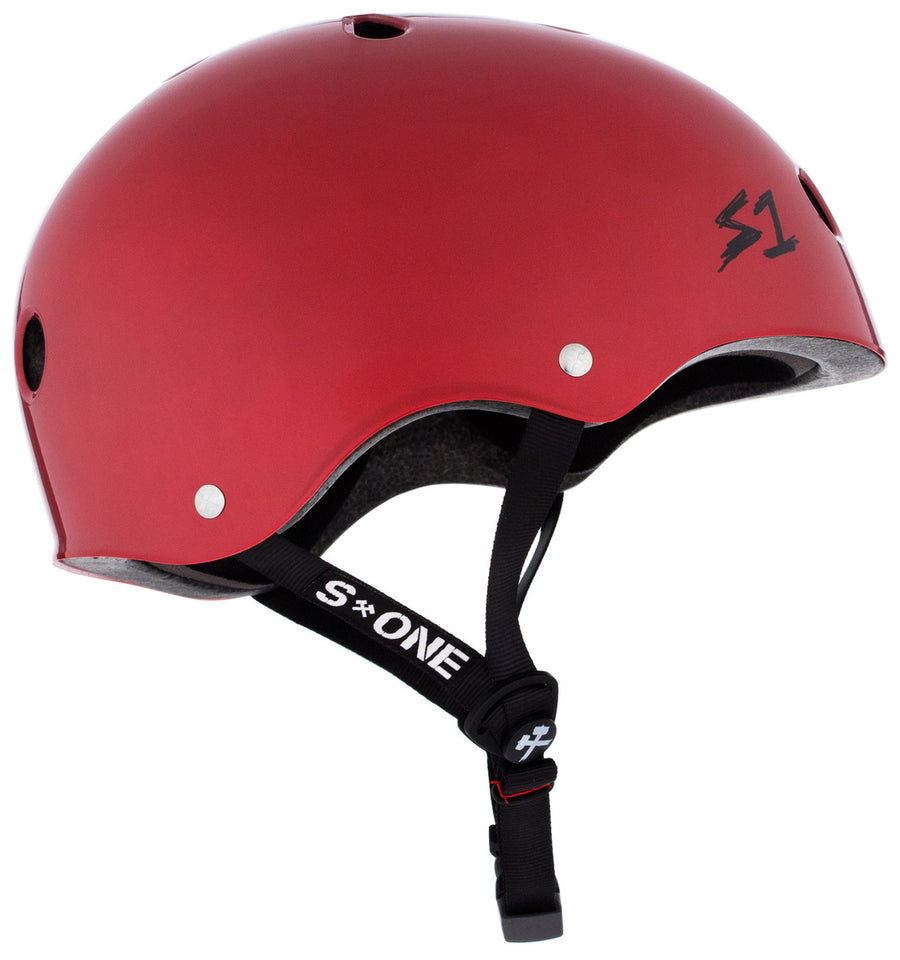 S-One Helmet - Mega Lifer (Gloss Blood Red)