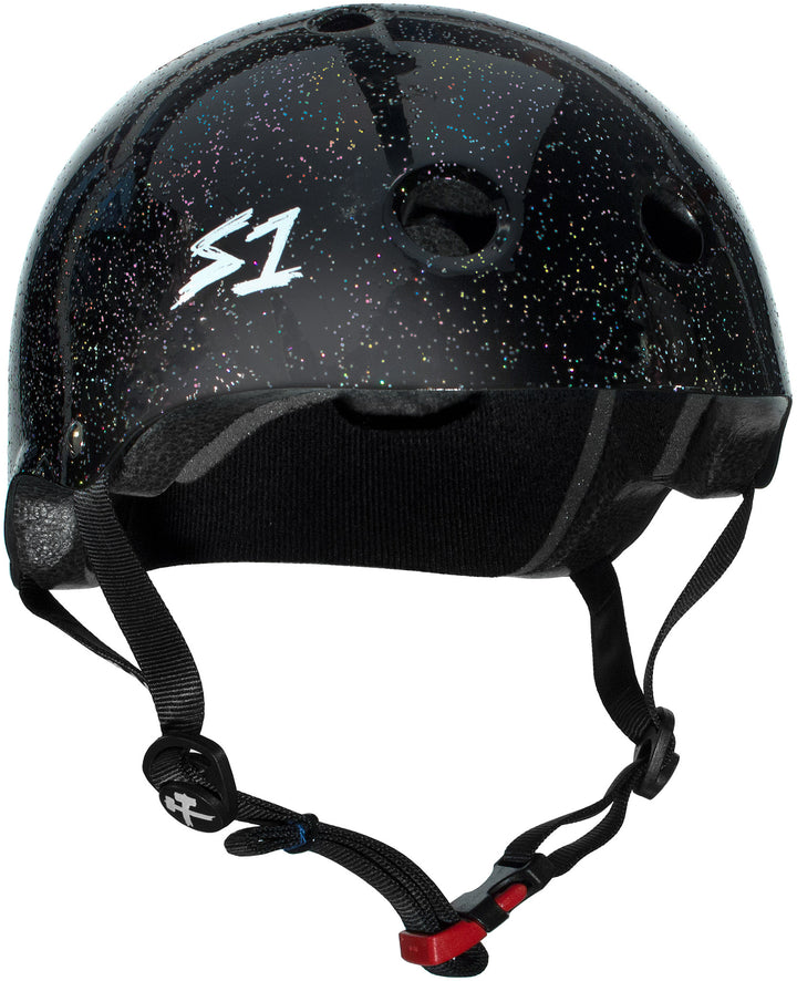 S-One Helmet - Mini Lifer (Gloss Black Glitter)