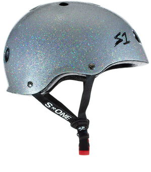 S-One Helmet - Mini Lifer (Gloss Silver Glitter)