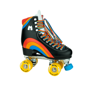 Moxi Rainbow Rider Roller Skates - (Asphalt Black)