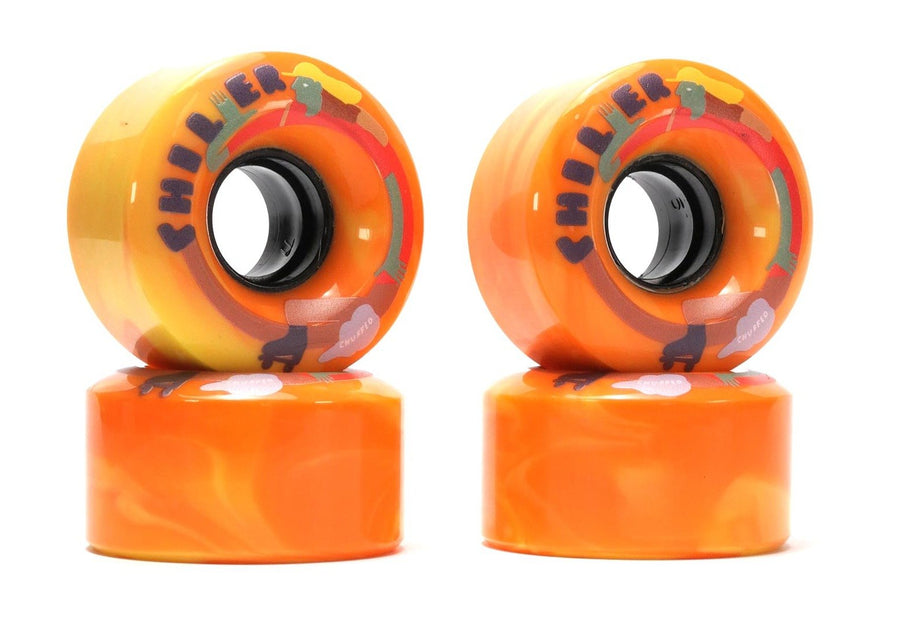 Chuffed Chiller Wheels - (Orange)