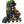 SFR Pixel Inline Skates Green Orange Adjustable