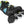 Powerslide Phuzion Orbit Adjustable Inline Skates - blue/yellow