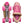 Impala Roller Skates (Pink Tartan)