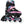 SFR PIXEL INLINE SKATES - BLUE PINK