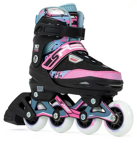 SFR PIXEL INLINE SKATES - BLUE PINK