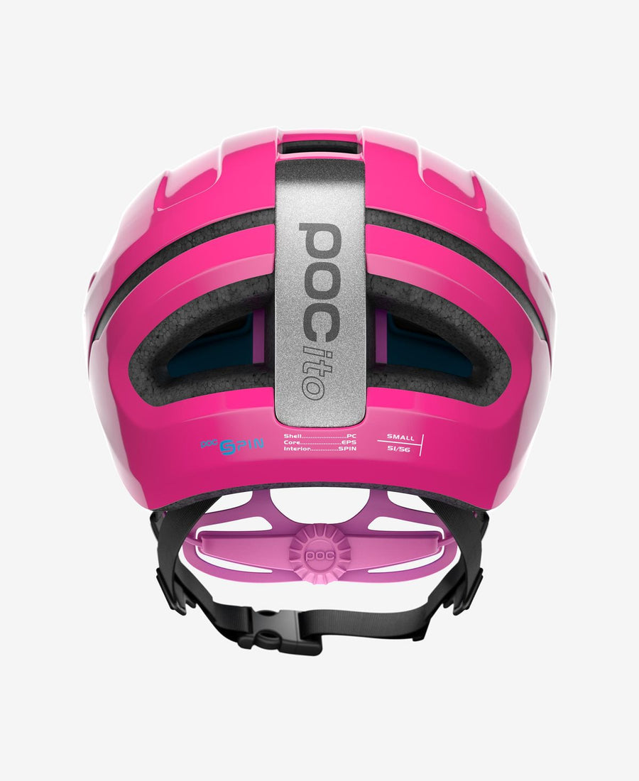 POC Pocito Omne Spin Helmet (Fluro Pink)