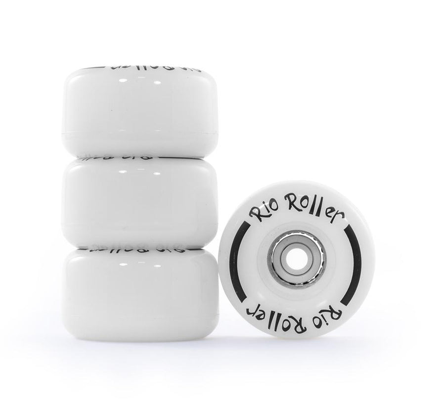 Rio Roller Light Up Wheels - 4 Pack (White)