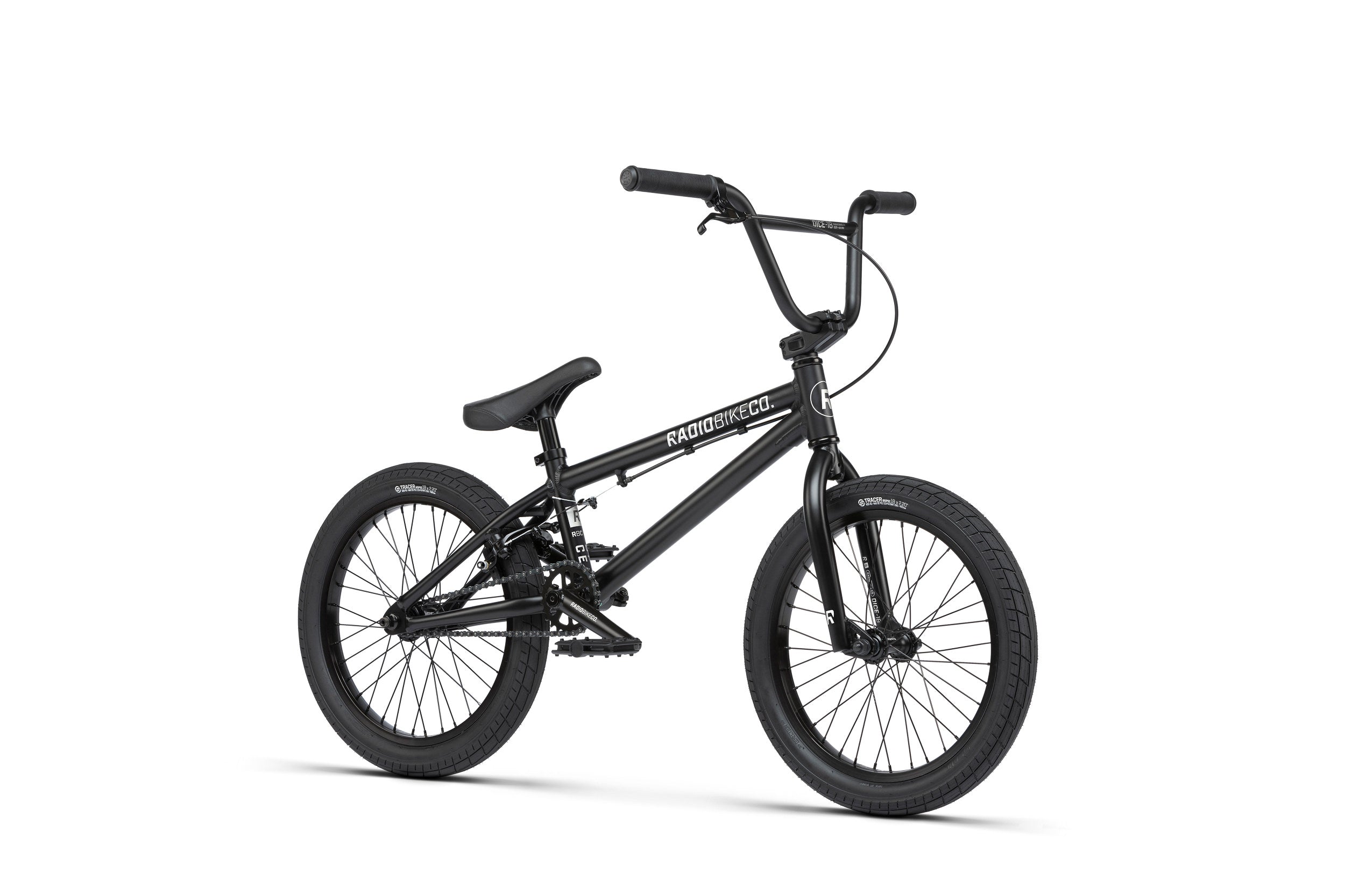 Radio Dice 18 BMX Matt Black PRE ORDER JANUARY 2025 DELIVERY