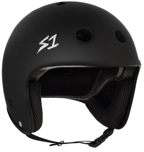 S-One Helmet - Retro Lifer (Matte Black)