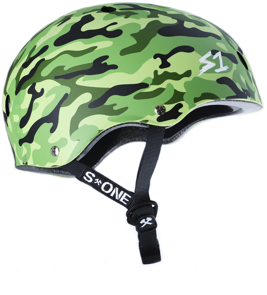 S-One Helmet - Lifer (Matte Green Camo)