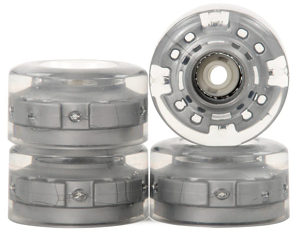 SFR Skates Light Up Wheels - 4 Pack (Grey)