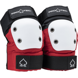 Protec Street Gear Jr Pads Set (Red, White, Black)