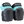 Protec Street Gear Jr Pads Set (Sky Brown)