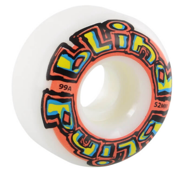 Blind OG Stretch 52mm Wheels (White/Red)