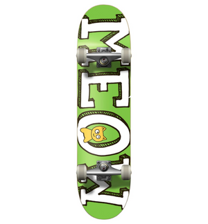 Meow Logo Complete Skateboard - Green (7.75”)