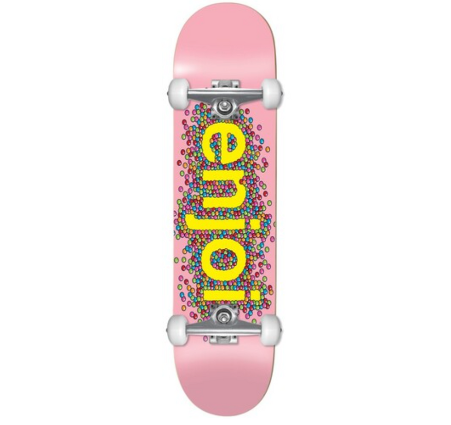 Enjoi Candy Coated Complete Skateboard (8.25”) Pink