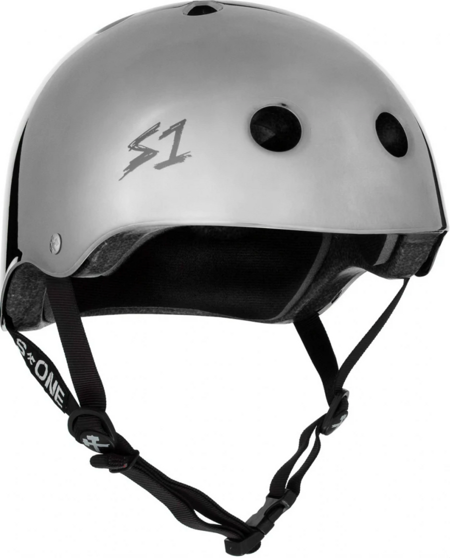 S-One Helmet - Lifer (Silver Mirror)