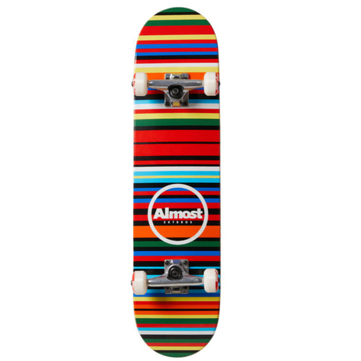Almost Thin Strips FP Complete Skateboard (7.75")
