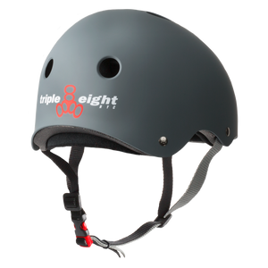 Triple 8 Certified Helmet SS  (Carbon Rubber)
