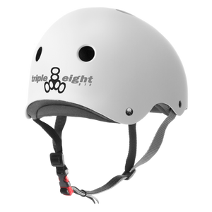 Triple 8 THE Certified Helmet SS Matte White